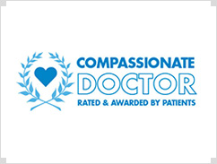 Compassionate Doctor - Rated & Awarded by Patients